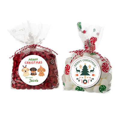 Personalized Christmas Stickers