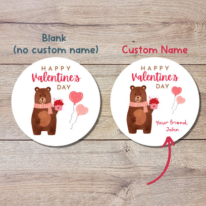 Personalized Valentine's Day Stickers