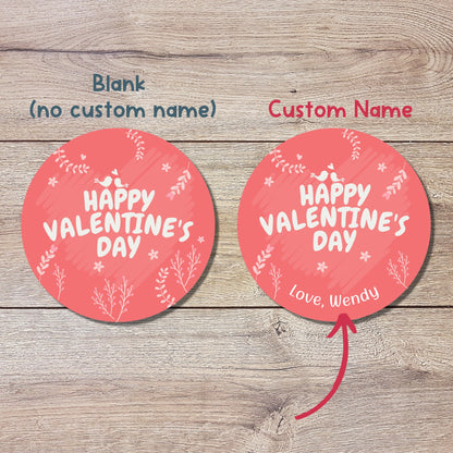 Personalized Valentine's Day Stickers