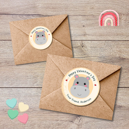 Personalized Valentine's Day Stickers