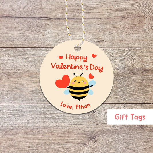 Personalized Valentine's Day Gift Tags