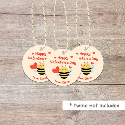Personalized Valentine's Day Gift Tags