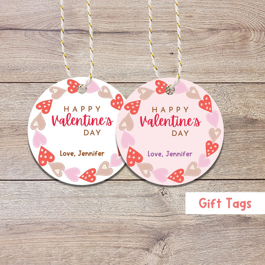 Personalized Valentine's Day Gift Tags