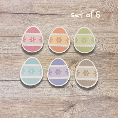 Easter Egg Vinyl Sticker, Easter Egg Basket Vinyl Sticker for Laptop Water Bottle, Cute Easter Sticker for Easter Basket Favor, Easter Gift