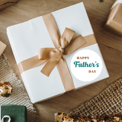 Personalized Father's Day Stickers, Father's Day Sticker, Custom Father's Day Label Best Dad Ever, Father's Day Gift Label Tag, Love You Dad