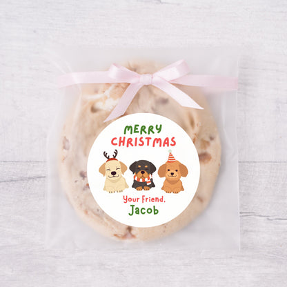 Personalized Christmas Stickers