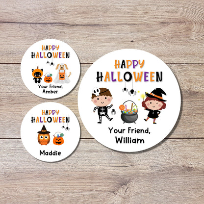 Personalized Halloween Stickers