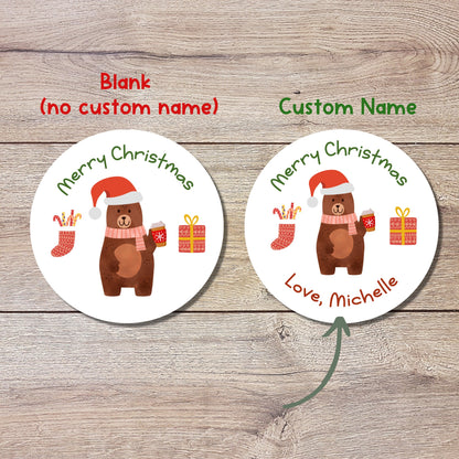 Personalized Christmas Stickers