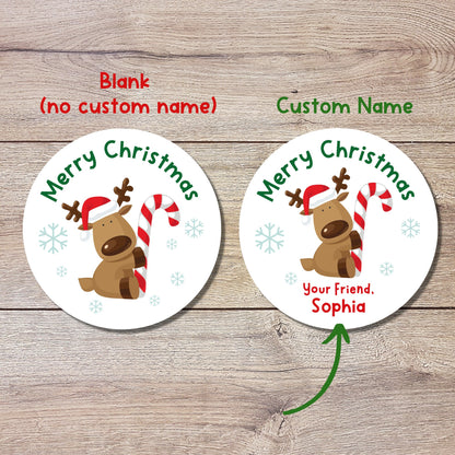 Personalized Christmas Stickers