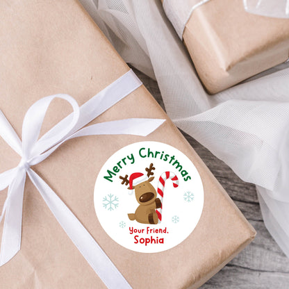 Personalized Christmas Stickers