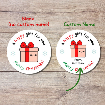 Personalized Christmas Stickers