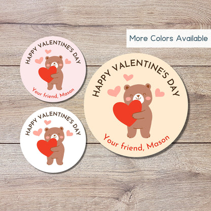 Personalized Valentine's Day Stickers