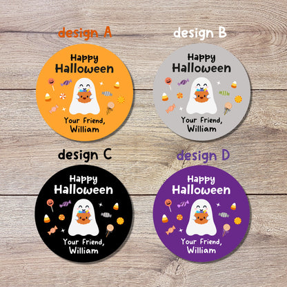 Personalized Halloween Stickers