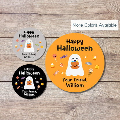 Personalized Halloween Stickers