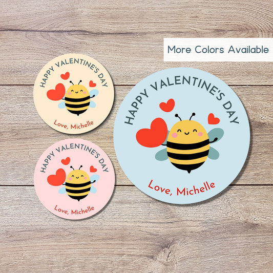Personalized Valentine's Day Stickers