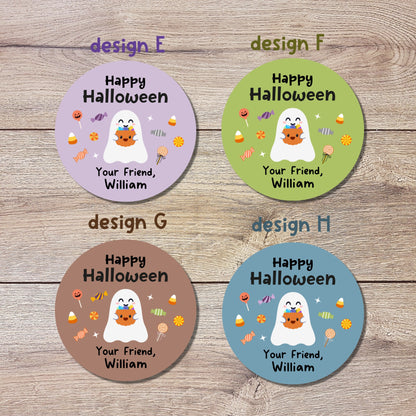 Personalized Halloween Stickers