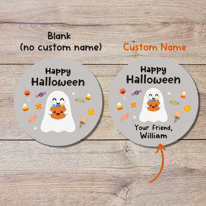 Personalized Halloween Stickers