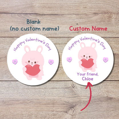 Personalized Valentine's Day Stickers