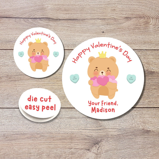 Personalized Valentine's Day Stickers