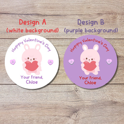 Personalized Valentine's Day Stickers