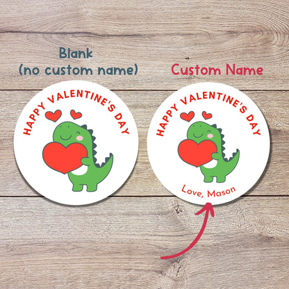 Personalized Valentine's Day Stickers