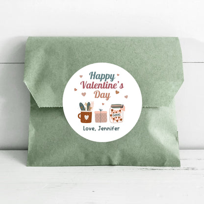 Personalized Valentine's Day Stickers