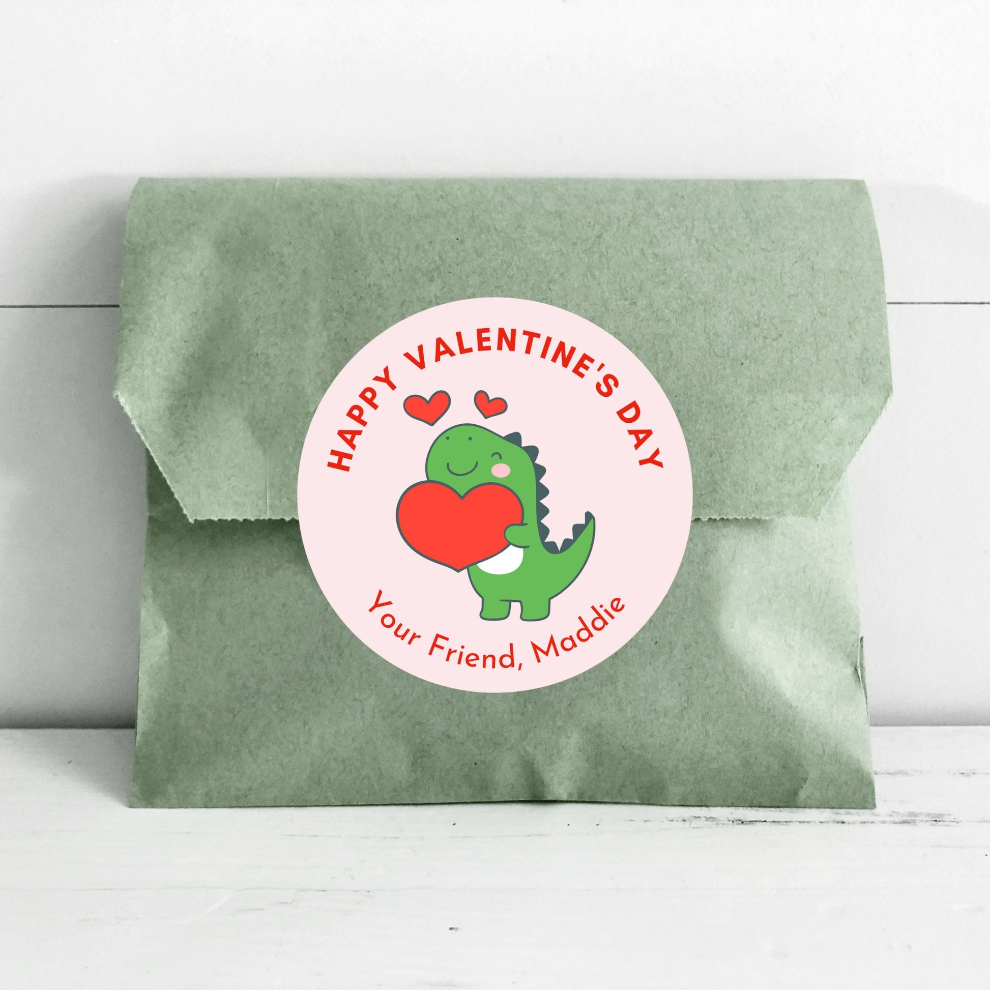 Personalized Valentine's Day Stickers