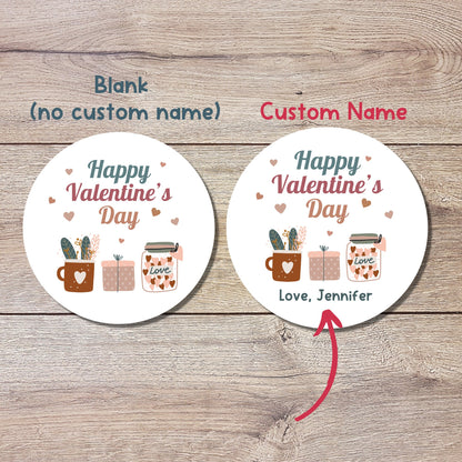 Personalized Valentine's Day Stickers