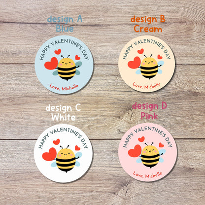 Personalized Valentine's Day Stickers