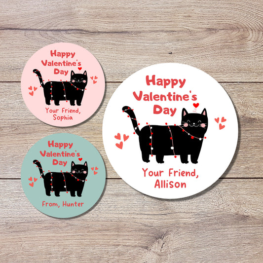 Personalized Valentine's Day Stickers