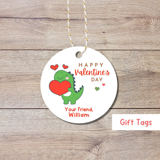 Personalized Valentine's Day Gift Tags