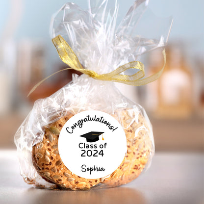 Personalized Graduation Stickers, Custom Graduation Party Favor Labels