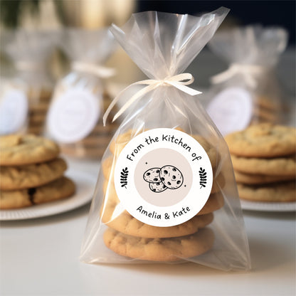 From the Kitchen of Stickers, Customized Homemade Baked Goods Label, Personalized Small Business Bakery Packaging Labels, Baking Stickers