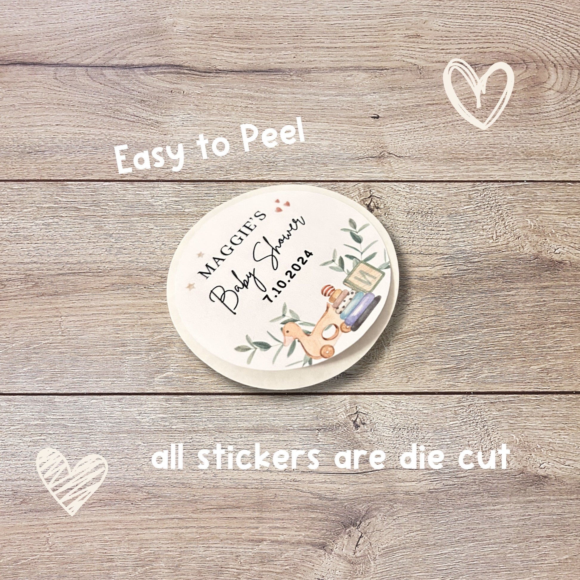 Bow Baby Shower Stickers, Custom Thank You for Showering Our Baby with Love Labels, Personalized Mom to Be Sprinkling Baby Party Favor