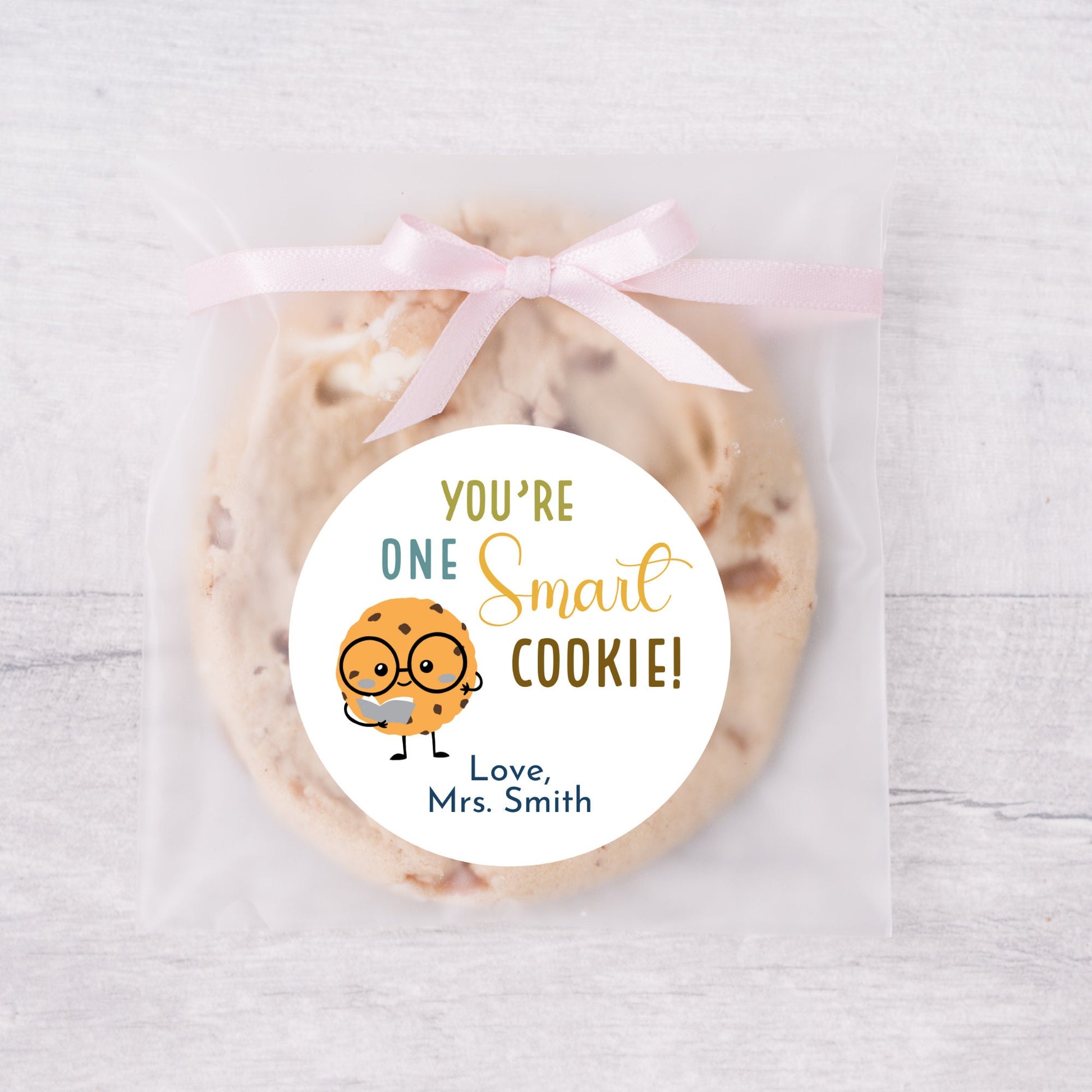 You're One Smart Cookie Stickers, Personalized School Event Labels, First Day and Last Day of School, Teacher Sticker, Student Class Sticker