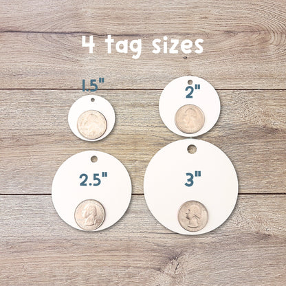Personalized Homemade Jam Gift Tags, Matte Finish, Customized Baked Goods Tags, Baking Tags, Small Business Handmade Bakery Packaging Tags