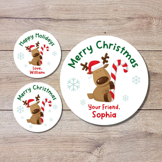 Personalized Christmas Stickers