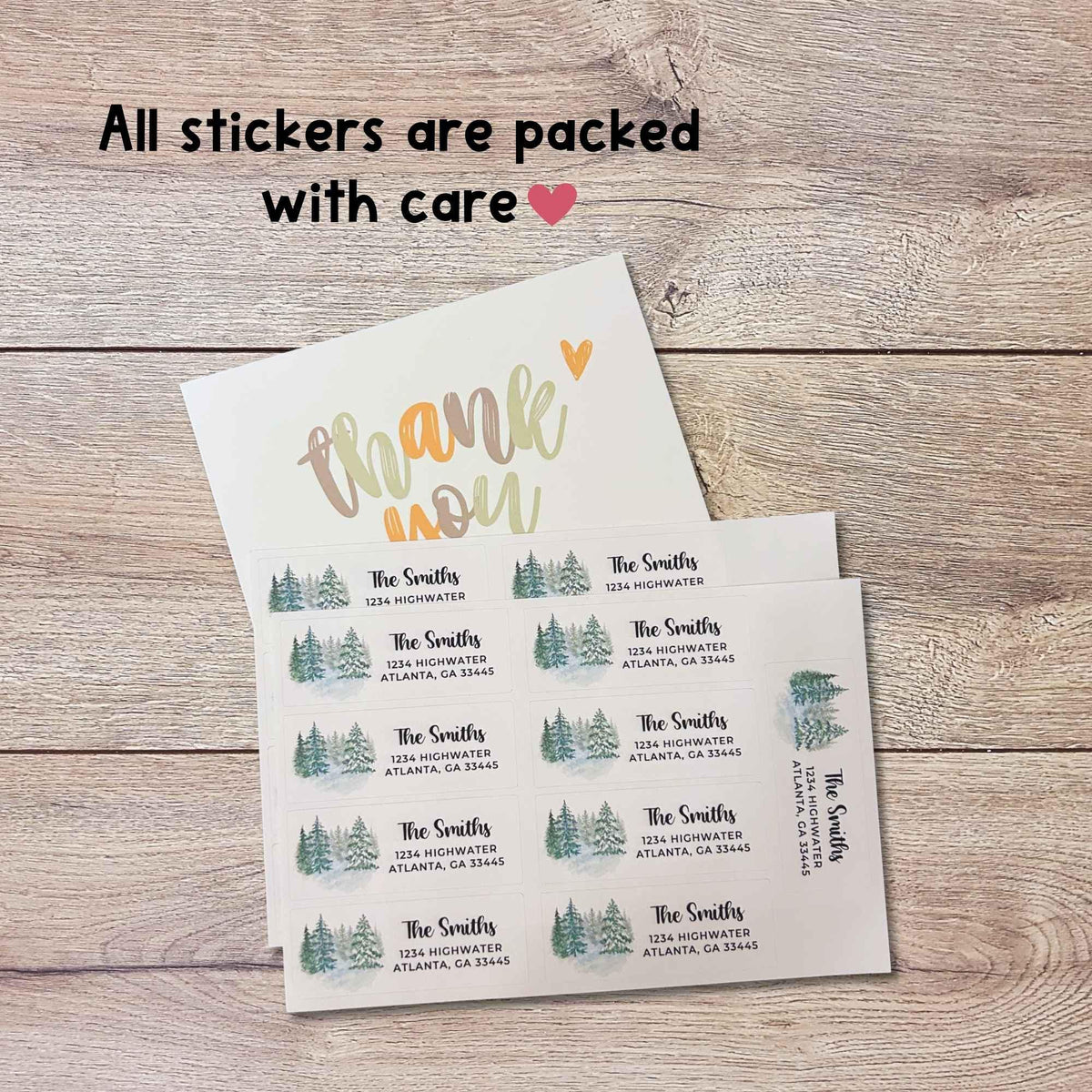 Personalized Holly Berries Christmas Return Address Stickers, Custom Holiday Name Gift Bag Labels