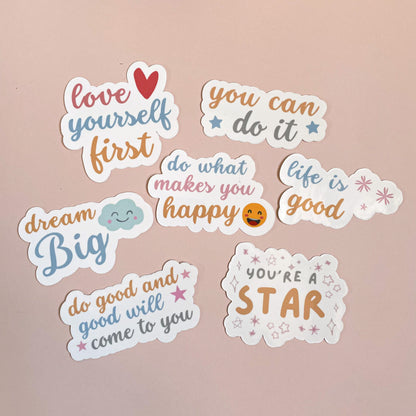 Motivational Vinyl Sticker