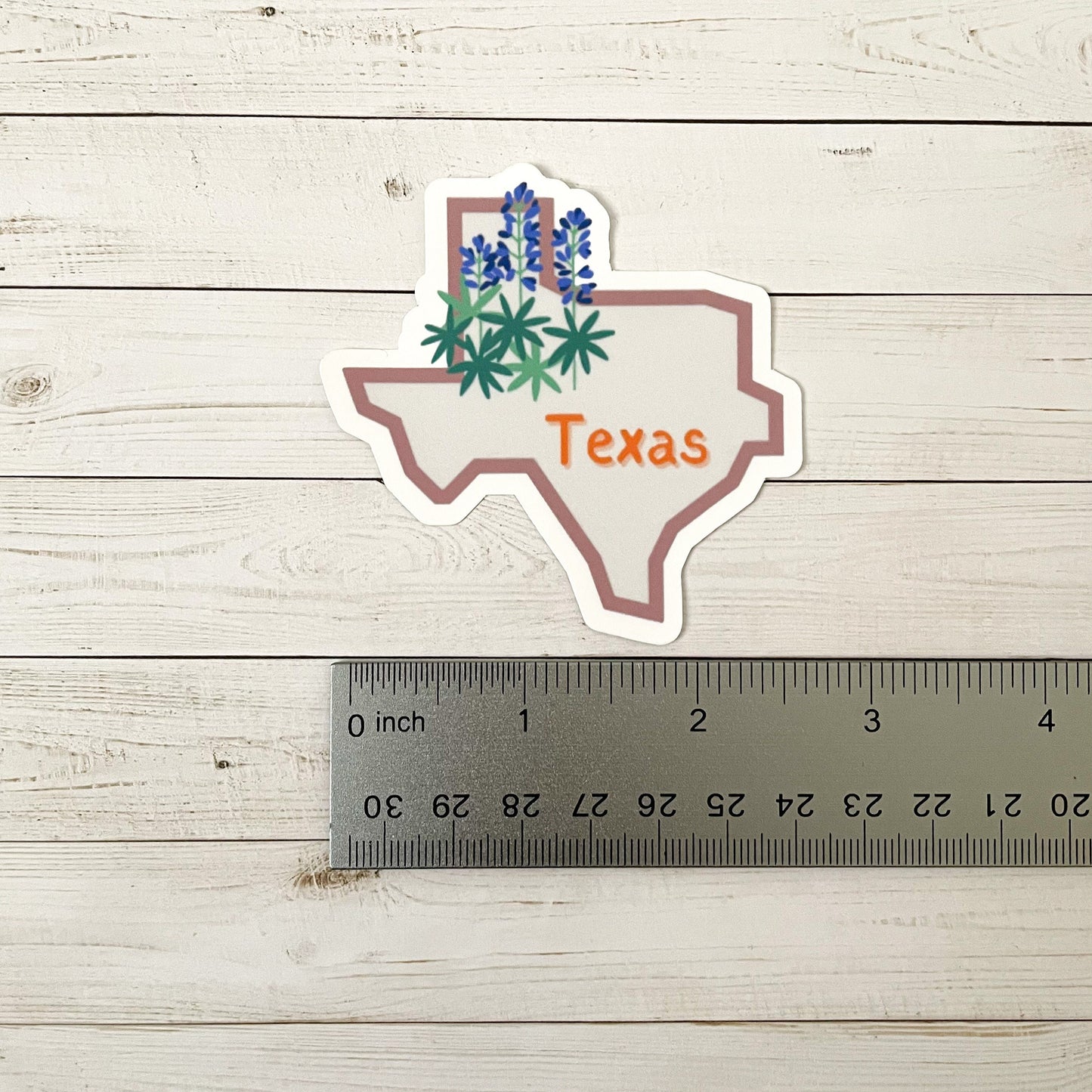 Texas State Flower Vinyl Sticker