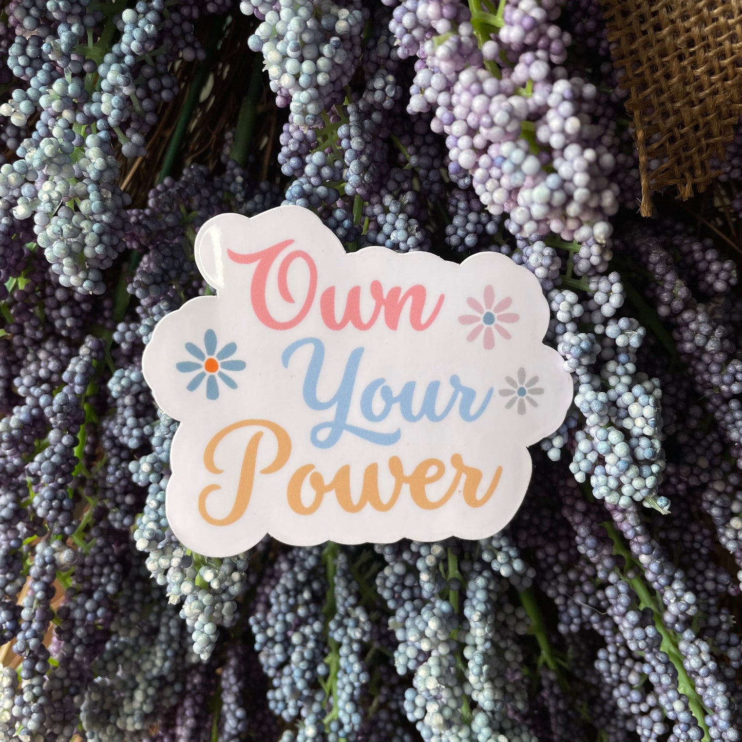 Own Your Power Vinyl Sticker