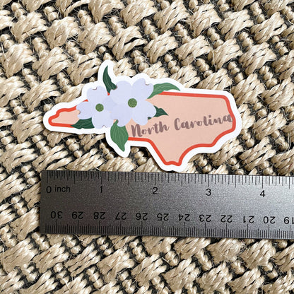 North Carolina State Flower Vinyl Sticker