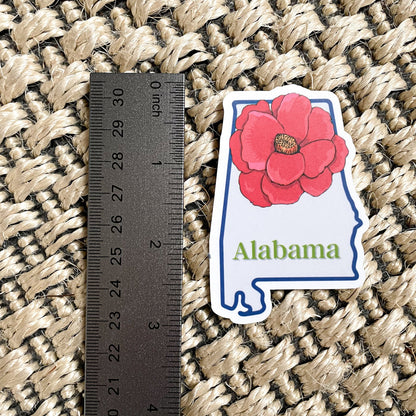 Alabama State Flower Vinyl Sticker