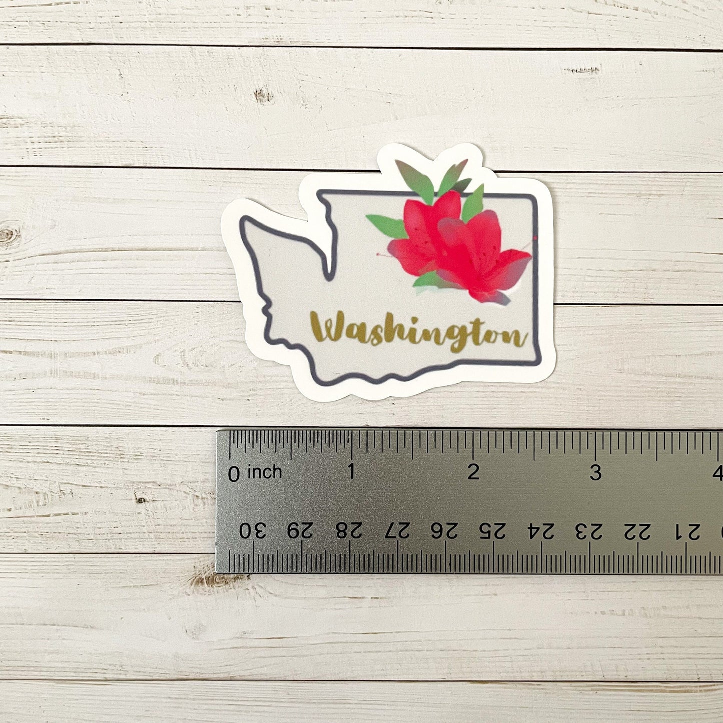 Washington State Flower Vinyl Sticker