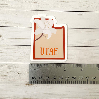Utah State Flower Vinyl Sticker