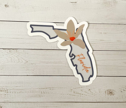 Florida State Flower Vinyl Sticker