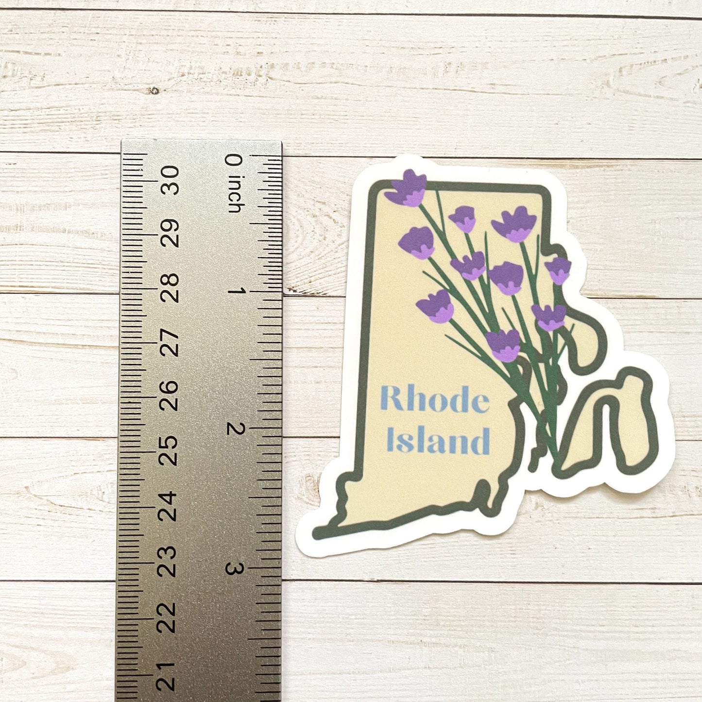 Rhode Island State Flower Vinyl Sticker