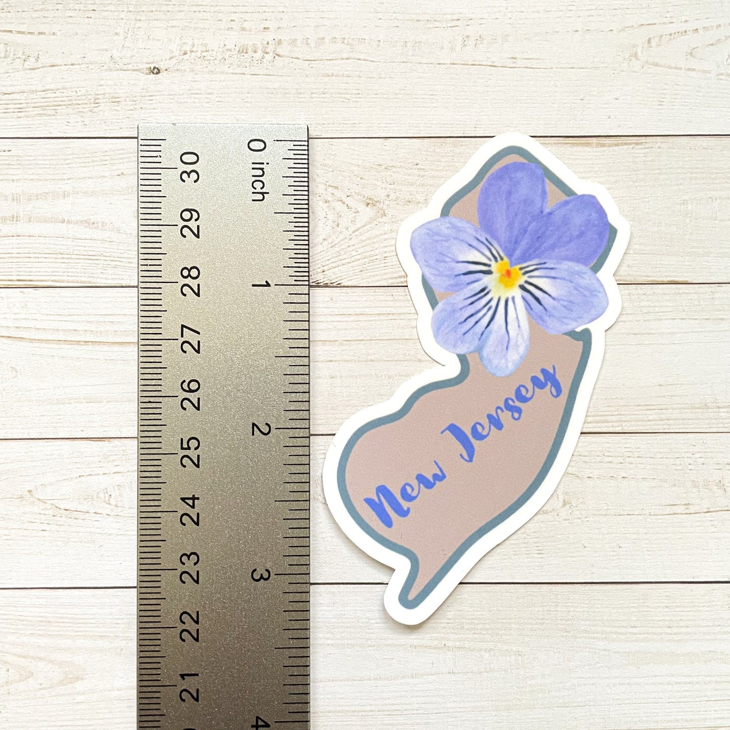 New Jersey State Flower Vinyl Sticker