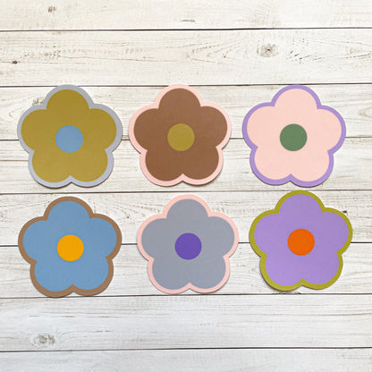 Mod Flower Sticker Set
