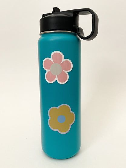 Mod Daisy Vinyl Sticker Set